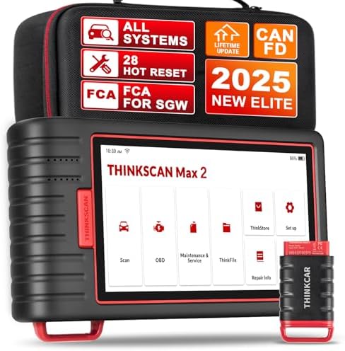 Escáner diagnóstico automotriz Thinkcar MAX 2 Android con AutoVIN y servicios gratuitos