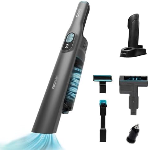 Aspiradora mano inalámbrica 210W motor digital 20kPa autonomía 40min accesorios