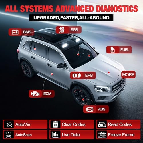 Dispositivo de diagnóstico OBD2 multimarca con codificación ECU y funciones avanzadas