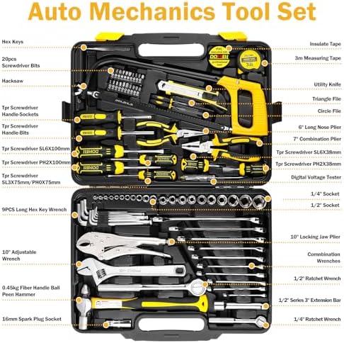 Set DOWELL de 85 Piezas para Mecánica