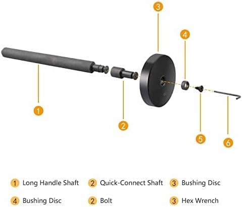 Conjunto DAYUAN de 52 Discos de Presión y Extractor