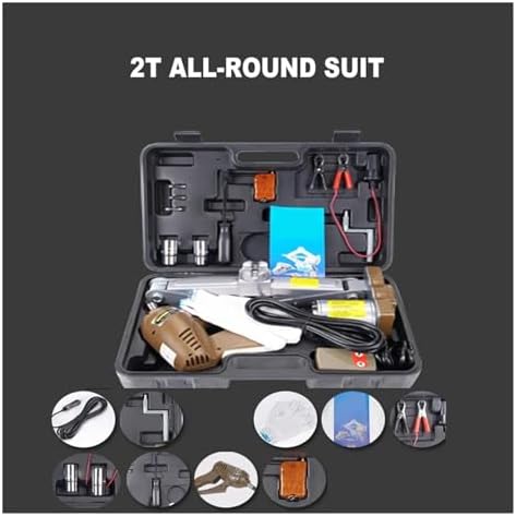 Gato eléctrico portátil 12V para cambio de neumáticos emergencia 2T