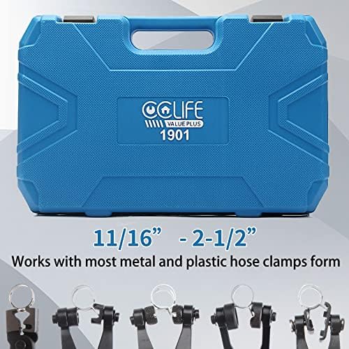 CCLIFE 11 Piezas Pinzas para Mangueras