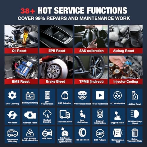 Dispositivo de diagnóstico OBD2 multimarca con codificación ECU y funciones avanzadas